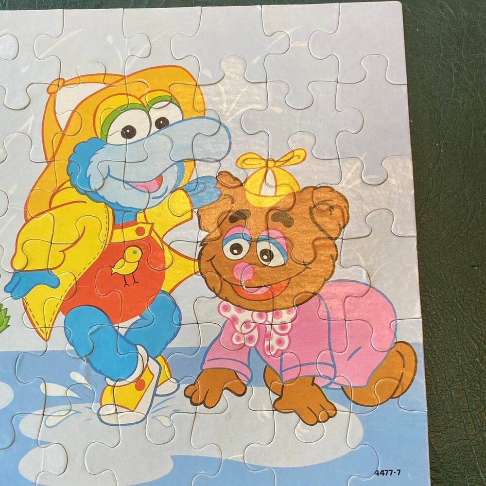 Vintage 1987 Jim Henson's Muppet Babies Puzzle - Picture 8 of 8